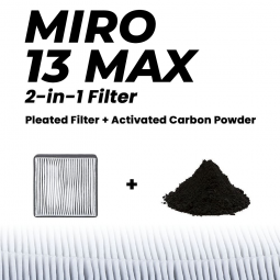 Miro 13 Max Replacement Top Filter (2-in1)